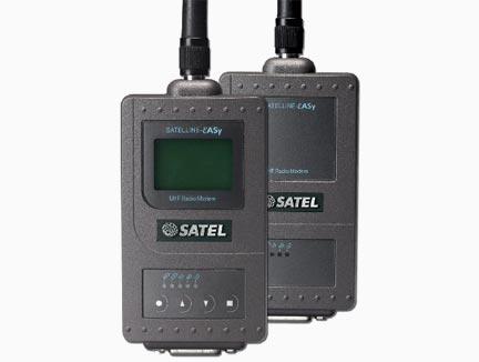 Satelline Easy UHF radio modem for communication in industrial complexes
