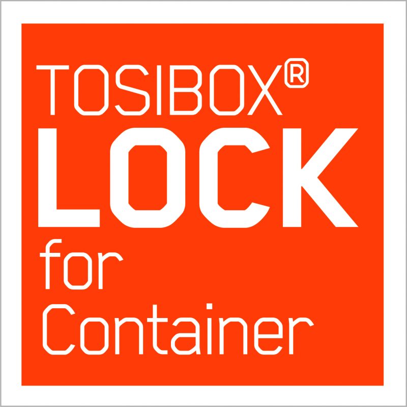 Lock for Container for integration of industrial devices with VPN connections